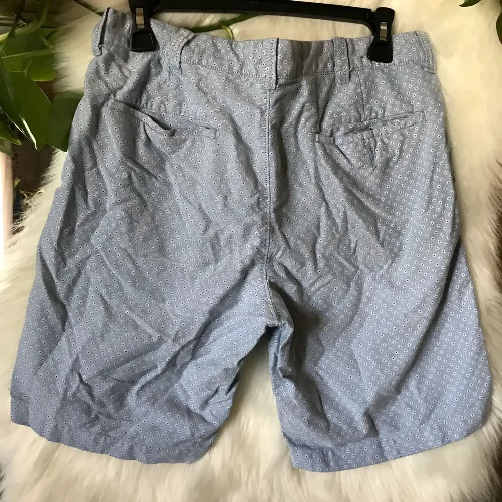 Sz 31 blue floral J. crew shorts
